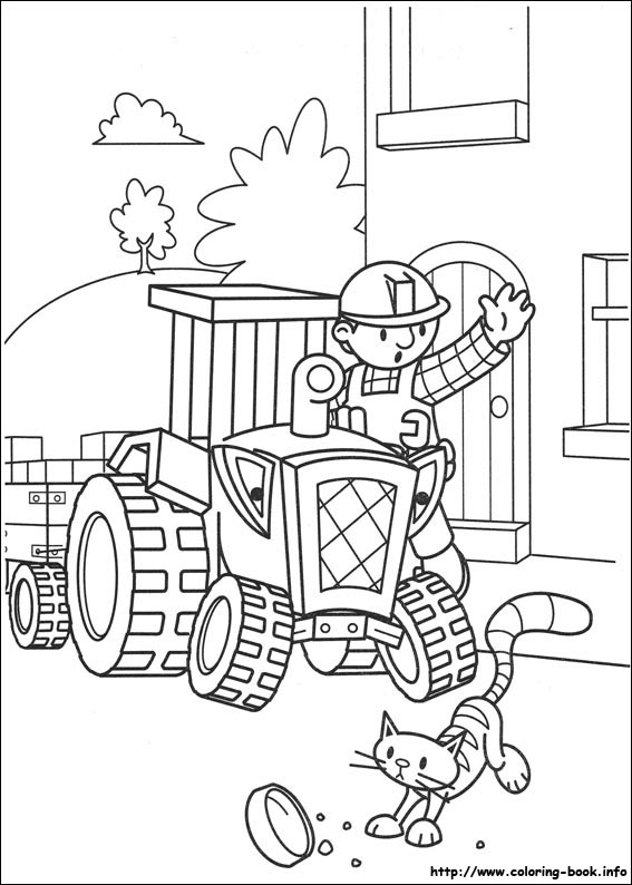 Bob the Builder coloring picture